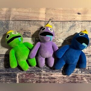 Rainbow Friends Plushie Lot
